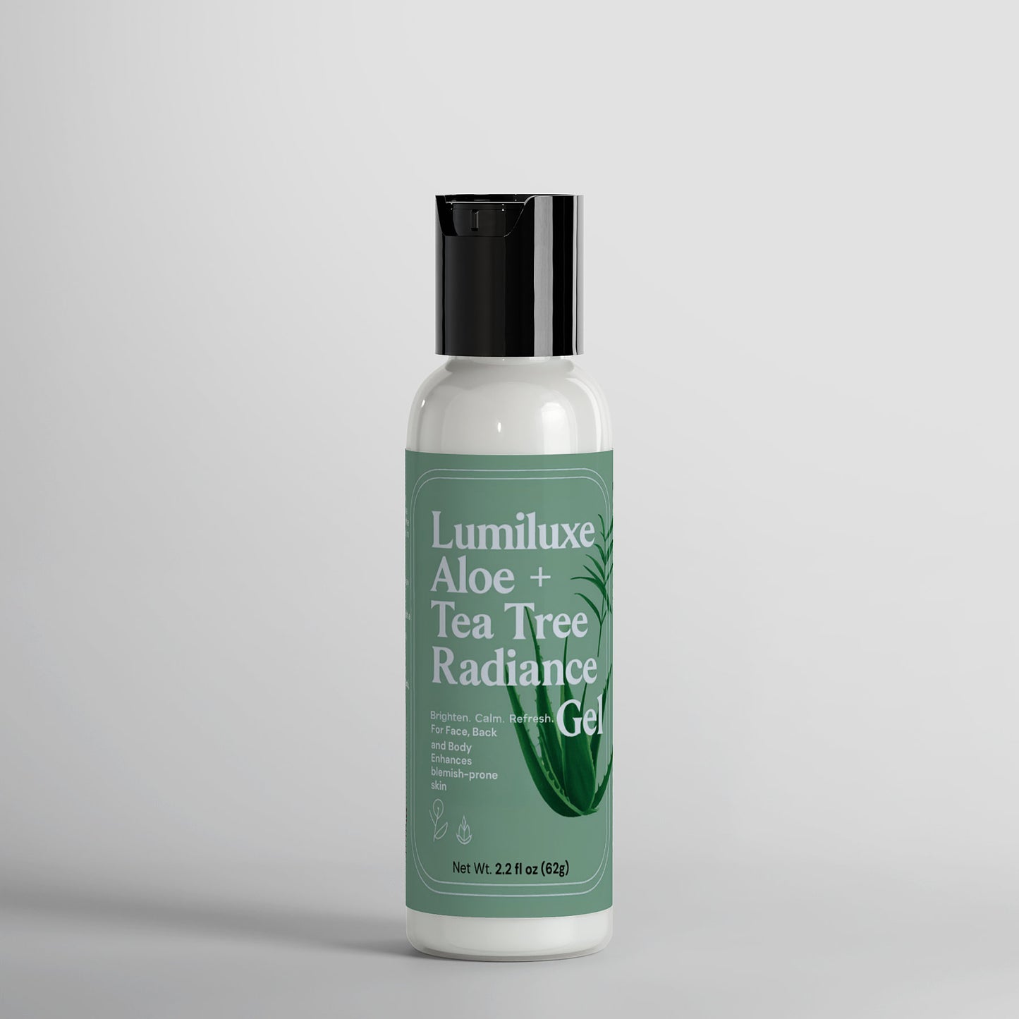 LumiLuxe Aloe + Tea Tree Radiance Gel