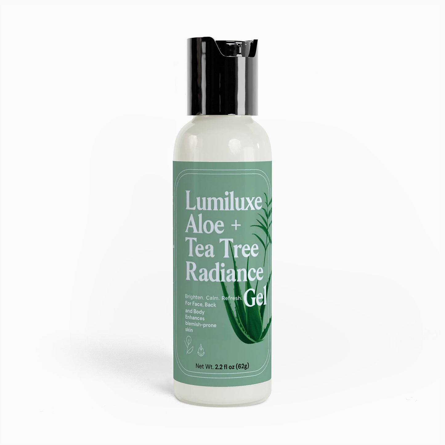 LumiLuxe Aloe + Tea Tree Radiance Gel